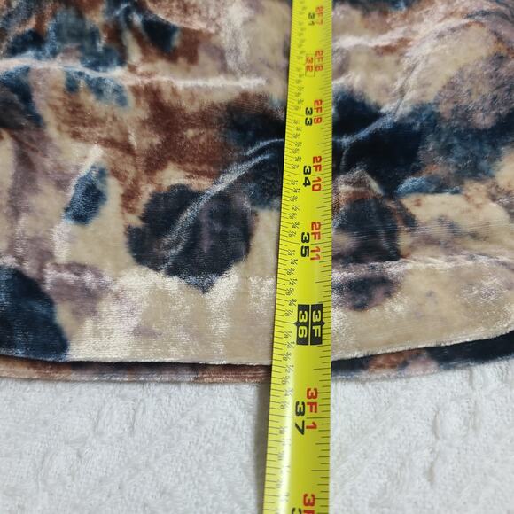 About Italian silk & velvet Empire waist on/off shoulder dress Sz 42 old money - Picture 7 of 12